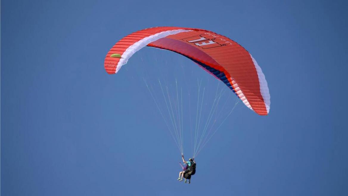 parapente les Houches