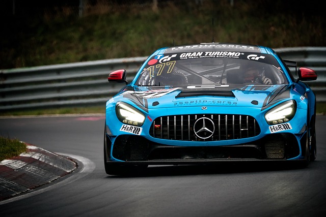 voitures de course