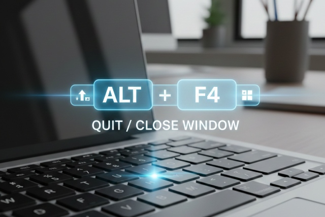 Alt + F4 MAC