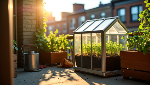 Comment utiliser une mini-serre et une jardinière de balcon pour vos semis ?